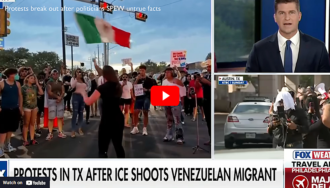 ICE protest and interview with former ICE director